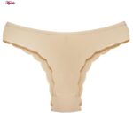 شورت زنانه هانا مدل لیزری کد 4978 رنگ کرم