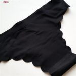 شورت زنانه هانا مدل لیزری کد 4978 رنگ مشکی