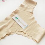 شورت زنانه هانا مدل لیزری کد 4978 رنگ کرم