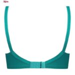 سوتین زنانه پانیذ مدل فنردار کد 66386 رنگ سبزآبی تیره