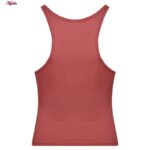 کراپ‌تاپ زنانه ماییلدا مدل بند سیلیکونی پددار کد 4980 رنگ آجری