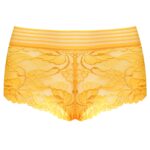 شورت زنانه ماییلدا مدل گیپور کد 4983-2216 رنگ زرد