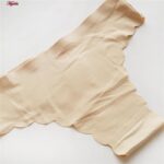 شورت زنانه هانا مدل لیزری کد 4978 رنگ کرم