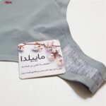 شورت زنانه ماییلدا مدل لیزری کد 4979 رنگ طوسی