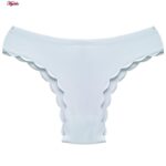 شورت زنانه هانا مدل لیزری کد 4978 رنگ آبی روشن