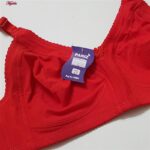 سوتین زنانه پانیذ مدل بدون فنر کد 66368 رنگ قرمز