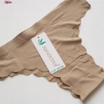 شورت زنانه هانا مدل لیزری کد 4978 رنگ نسکافه ای