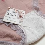 شورت زنانه ماییلدا مدل سیملس لبه گیپوری کد 4970 رنگ کالباسی