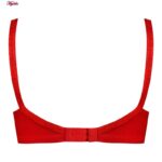 سوتین زنانه پانیذ مدل بدون فنر کد 66368 رنگ قرمز