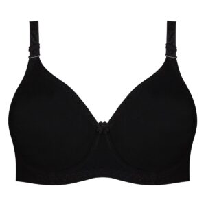 سوتین زنانه پانیذ مدل فنردار کد 66386 رنگ مشکی