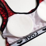 نیم تنه زنانه ماییلدا مدل پددار بدون فنر کد 4962 رنگ قرمز