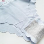 شورت زنانه هانا مدل لیزری کد 4978 رنگ آبی روشن