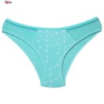 ست شورت و سوتین زنانه پانیذ مدل فنردار 9046 رنگ آبی آسمانی