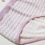 شورت زنانه بهار مدل زیگزاگی کد 5029-5 رنگ بنفش