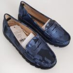 کفش جوتی جینز ارتشی اصل آبی سرمه ای کد SH91