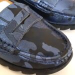 کفش جوتی جینز ارتشی اصل آبی سرمه ای کد SH91 - Image 3