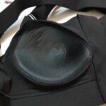 نیم تنه ورزشی زنانه مدل بند چسبی کد 5018 رنگ مشکی