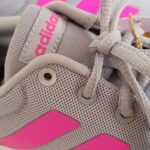 کفش آدیداس اصل طوسی با خط صورتی کد SH93 - Image 7