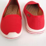 کفش راحتی زنانه گرندا اصل رنگ قرمز کد SH94 - Image 8