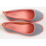 کفش راحتی زنانه گرندا اصل رنگ طوسی گلبهی کد SH95 - Image 6