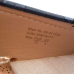 کفش جوتی جینز ارتشی اصل آبی سرمه ای کد SH91 - Image 8