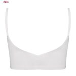 نیم تنه ورزشی زنانه ماییلدا مدل پددار کد 4987 رنگ سفید