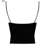 ست نیم تنه و شورت ورزشی زنانه ماییلدا مدل سیملس کد 4965 رنگ مشکی