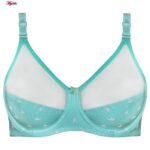 ست شورت و سوتین زنانه پانیذ مدل فنردار 9046 رنگ آبی آسمانی