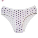 شورت زنانه بهار مدل خال خالی کد 5029-1 رنگ بنفش