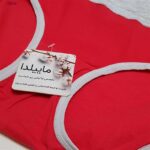 شورت زنانه ماییلدا مدل بغل پهن کد 5023 رنگ قرمز