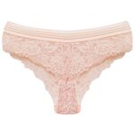 شورت زنانه ماییلدا مدل گیپور گلدار کد 4981-2218 رنگ صورتی