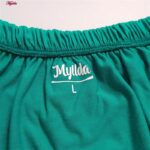 شورت مردانه ماییلدا مدل پنبه ای کد 4702 رنگ سبزآبی