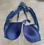 دکلته زنانه سرمه ای کد R683 - Image 2