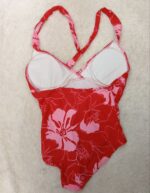 مایو زنانه قرمز ساحلی کد R688 - Image 2