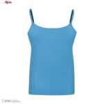 تاپ زنانه برهان تن پوش مدل بندی رنگ آبی فیروزه ای