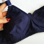 سوتین زنانه ماییلدا مدل بدون فنر کد 3472 رنگ سرمه ای