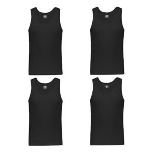 زیرپوش مردانه برهان تن پوش کد 01 بسته 4 عددی