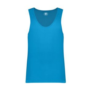 زیرپوش رکابی مردانه برهان تن پوش مدل 3-01 رنگ آبی فیروزه ای