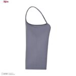 تاپ زنانه برهان تن پوش مدل بندی 18-1 رنگ طوسی