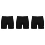 شورت پادار مردانه برهان تن پوش مدل 17-04 بسته 3 عددی رنگ مشکی