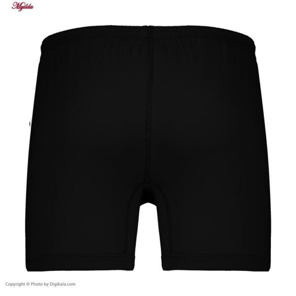 شورت پادار مردانه برهان تن پوش مدل 17-04 بسته 2 عددی رنگ مشکی