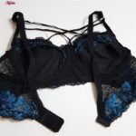 ست شورت و سوتین زنانه کارنا رز مدل فنردار کد 5033-2038 رنگ سرمه ای