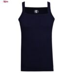 زیرپوش خشتی مردانه برهان تن پوش مدل پنبه ای کد 1011 رنگ سرمه ای