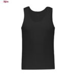 زیرپوش رکابی مردانه برهان تن پوش مدل 17-01 بسته 12 عددی رنگ مشکی