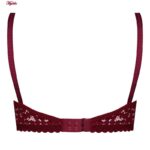 ست شورت و سوتین زنانه کارنا رز مدل فنردار کد 5032-2001 رنگ زرشکی