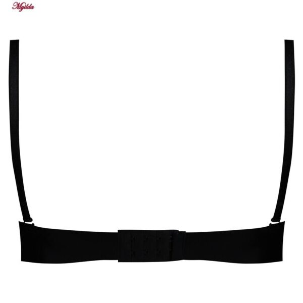 سوتین زنانه لین مدل فنردار پوش آپ کد 4680-704 رنگ مشکی