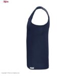 زیرپوش رکابی مردانه برهان تن پوش مدل 7-01 بسته 4 عددی رنگ سرمه ای