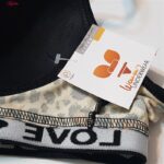 نیم تنه زنانه ماییلدا مدل کاپ اسفنجی بدون فنر پلنگی کد 5051