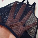 ست شورت و سوتین زنانه کارنا رز مدل فنردار کد 5032-2001 رنگ سرمه ای