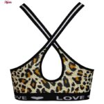 ست شورت و نیم تنه زنانه ماییلدا مدل پلنگی کد 5051-2